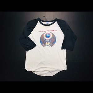Crazy 1981 journey escape tour raglan xl